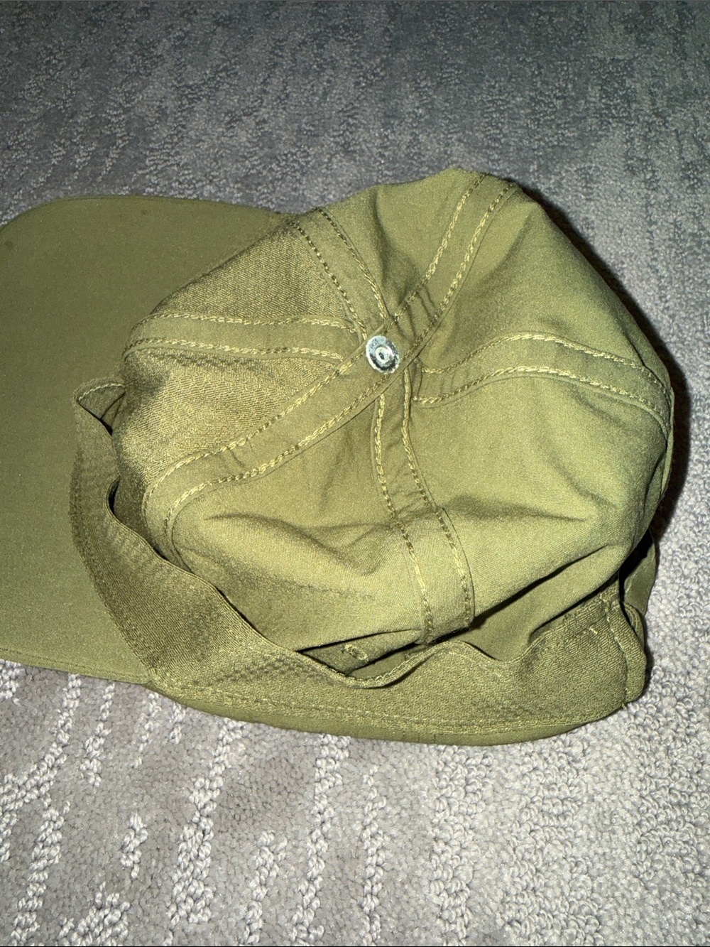 Lululemon Olive Green Baseball Cap - Picture 7 of 9
